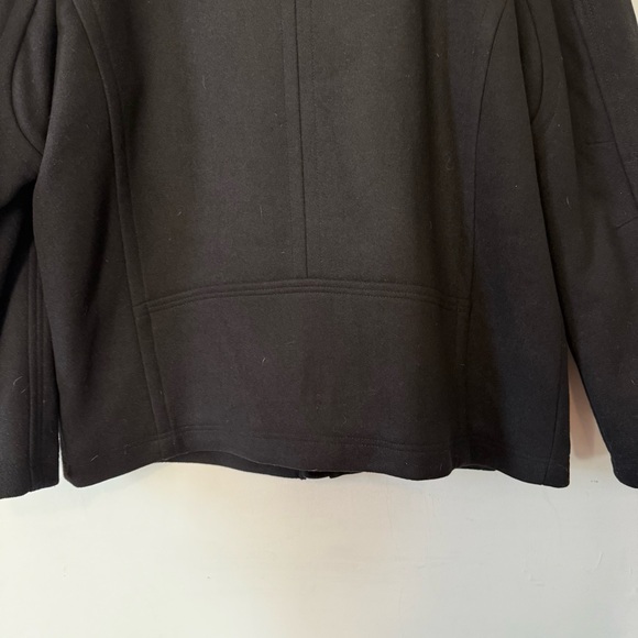 Cole Haan Men’s Black Melton Jacket, Size XL, Like New! - Picture 11 of 14